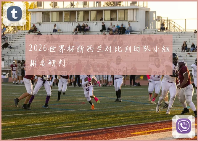 2026世界杯新西兰对比利时队小组排名研判