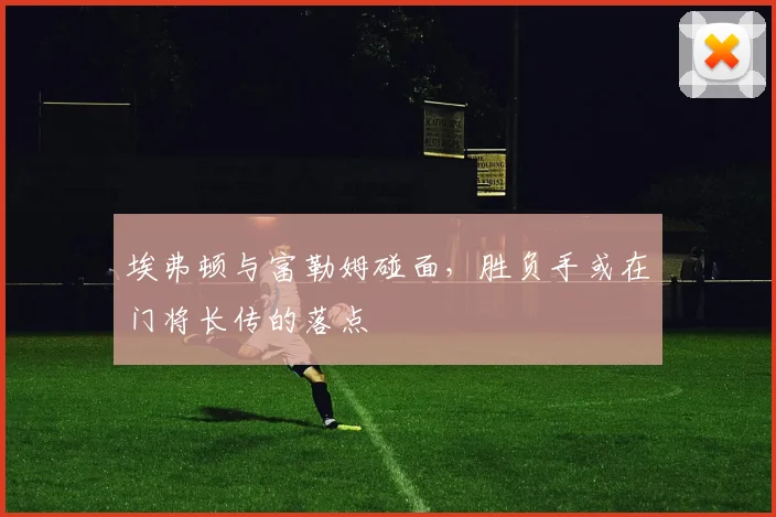 埃弗顿与富勒姆碰面,胜负手或在门将长传的落点
